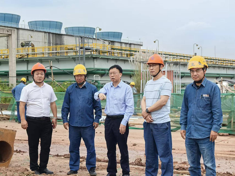 傅利才、郭春建到化工園區(qū)項目現(xiàn)場開展節(jié)前安全檢查(圖2)