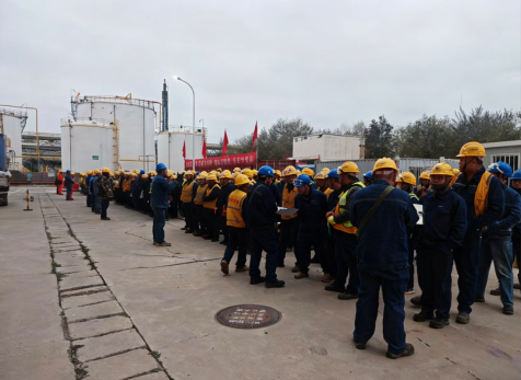 最大晨會！弘旭公司和寧大修項(xiàng)目部組織安全晨會